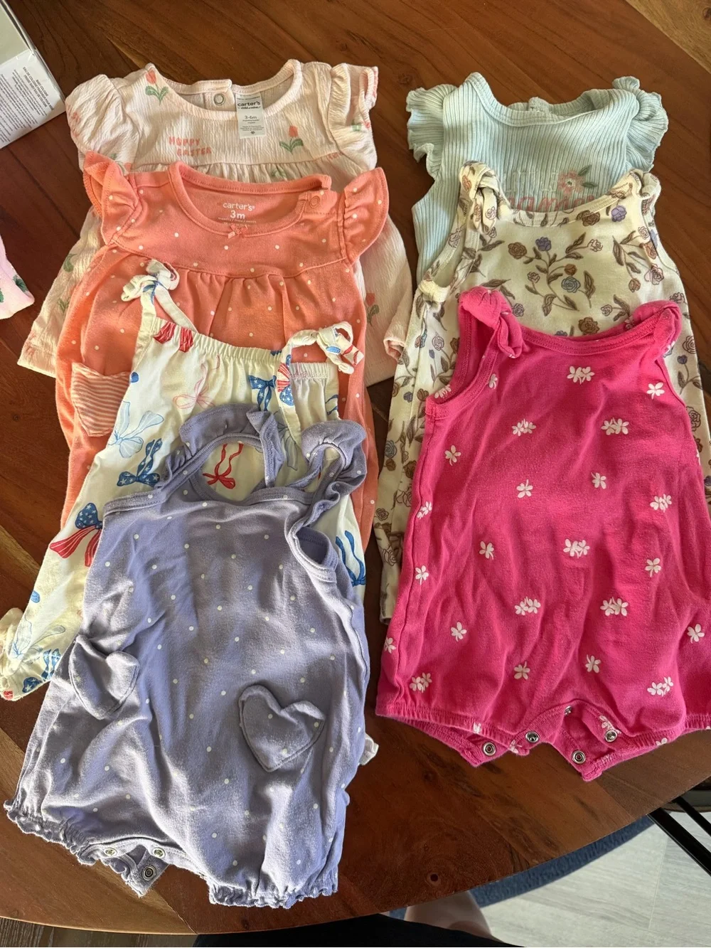 Baby Girl Romper Bundle